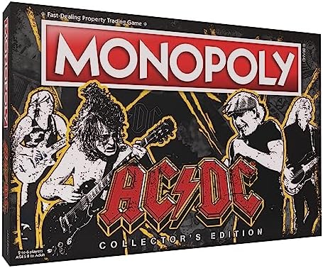 Monopole : AC/DC |  Incarnez Angus's Hat, Dynamite, Lightning Bolt et plus encore
Avis, Fiche Technique et Prix au Maroc