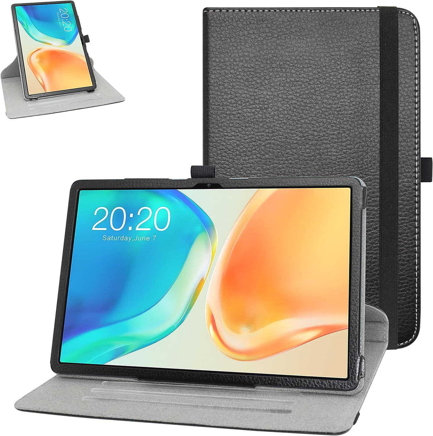 Bige pour étui rotatif TECLAST P20S, étui rotatif TECLAST M40Plus, support rotatif à 360 degrés avec joli motif pour TECLAST M40 Plus/P40HD/P20S/P30S 10" Tablette,Noir
 Fiche Technique et Prix au Maroc