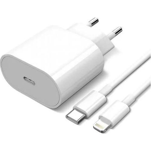 Apple 20W Fast Charger USB-C Power Adapter / 1M PD Cable For iPhone
 Fiche Technique et Prix au Maroc