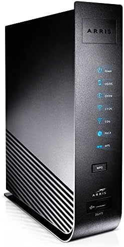 Arris Touchstone DG2470 DG2470A 24x8 Câble DOCSIS 3.0 Passerelle modem sans fil 802.11ac Wi-Fi et MoCA 2.0 (renouvelé)
 Avis, Fiche Technique et Prix au Maroc