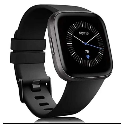 Bracelet de rechange en silicone 23mm Pour Fitbit Versa / Versa 2/ Versa Lite **La montre n'est pas incluse**
 Fiche Technique et Prix au Maroc