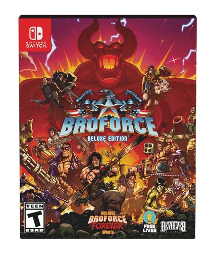 Broforce Édition Deluxe - Nintendo Switch
 Avis, Fiche Technique et Prix au Maroc