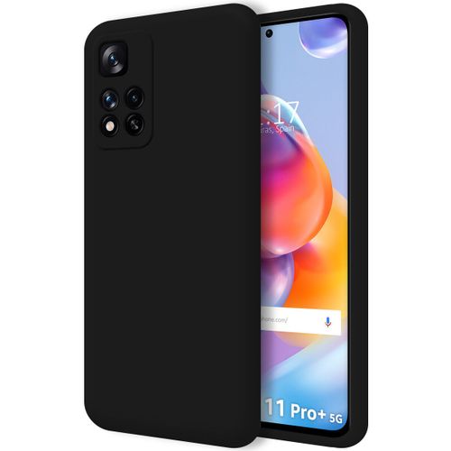 Case Pochette Silicone liquid pour xiaomi redmi note 11 pro  plus 5G - noir
 Fiche Technique et Prix au Maroc