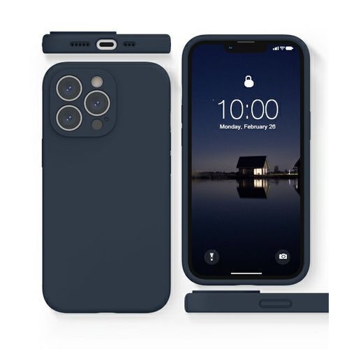 Case iPhone 12 pro Max Cover bleu très ,pratique , antichoc, waterproof
 Fiche Technique et Prix au Maroc