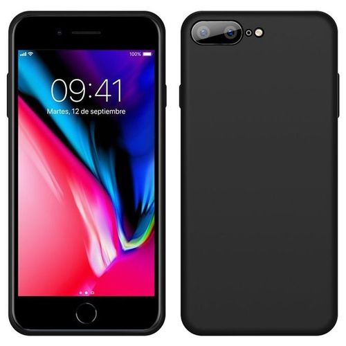 Case iPhone 8 Plus Coque Silicone Soft Gel Rubber Noir
 Fiche Technique et Prix au Maroc