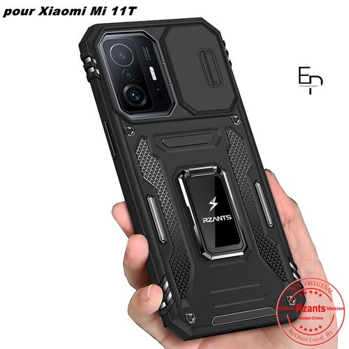 Coque Pour Xiaomi Mi 11T Antichoc + Ring 360° Magnétique/Protection Caméra
 Fiche Technique et Prix au Maroc