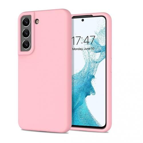 Coque pour Samsung Galaxy S22 plus Color Silicone Liquide Antichoc Couverture Complète (Rose)
 Fiche Technique et Prix au Maroc