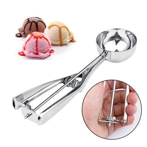 Cuillère à glace - pelle à crème glacée en acier inoxydable //Accessoire de boule d'ice crème
 Fiche Technique et Prix au Maroc