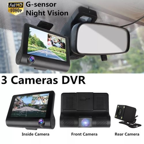 DashCam voiture DVR 4P Full HD 1080P
 Fiche Technique et Prix au Maroc