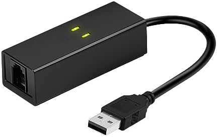 DriverGenius Modem de télécopie USB 2.0 – Modem de télécopie analogique USB externe V.92 56 K, compatible uniquement pour Windows 11/10 (UM02)
 Avis, Fiche Technique et Prix au Maroc