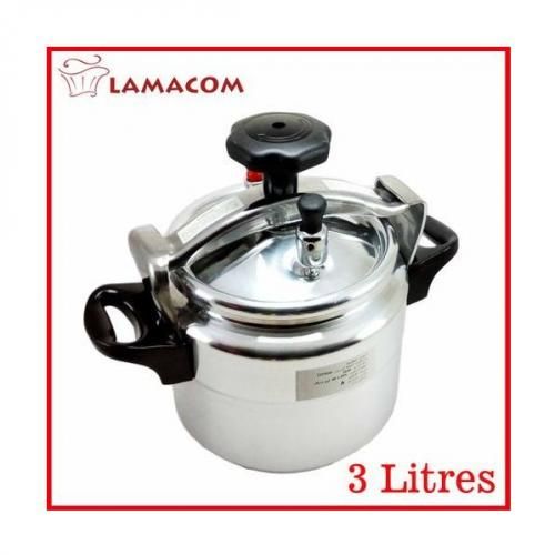 Lamacom Autocuiseur Aluminium Eco 3L + Panier // Cocotte Aluminium 3L
 Fiche Technique et Prix au Maroc