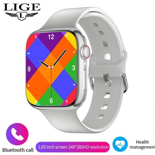 Lige Montre intelligente étanche à écran tactile complet pour  femmes - BLANC
 Fiche Technique et Prix au Maroc