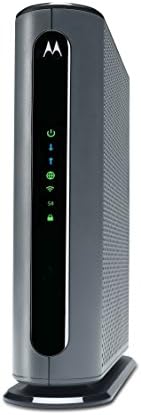 Motorola MG7700 Modem Routeur WiFi Combo avec Power Boost |  Approuvé par Comcast Xfinity, Cox et Spectrum |  pour les forfaits de câble jusqu'à 800 Mbps |  Routeur DOCSIS 3.0 + Gigabit
 Avis, Fiche Technique et Prix au Maroc