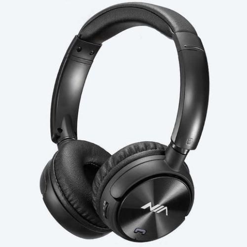 Nia Casque Bluetooth Casque sans fil Q2 avec Microphone Radio FM support Micro SD Noir
 Fiche Technique et Prix au Maroc