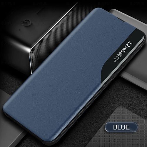 Pochette pour Samsung Galaxy s23 ultra Case Leather Wallet Flip Bleu
 Fiche Technique et Prix au Maroc