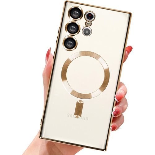 QUIVANA Pochette pour Samsung S22 Ultra Magsaf gold
 Fiche Technique et Prix au Maroc