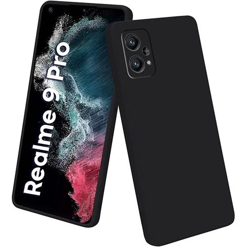 QUIVANA Pochette pour realme 9 pro Silicone Liquide Protection - Noir
 Fiche Technique et Prix au Maroc