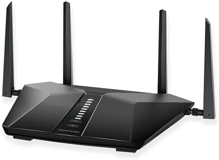 Routeur WiFi 6 NETGEAR Nighthawk 6 flux AX5400 (RAX50) - Vitesse sans fil double bande AX5400 (jusqu'à 5,4 Gbit/s) |  Couverture de 2 500 pieds carrés
 Avis, Fiche Technique et Prix au Maroc