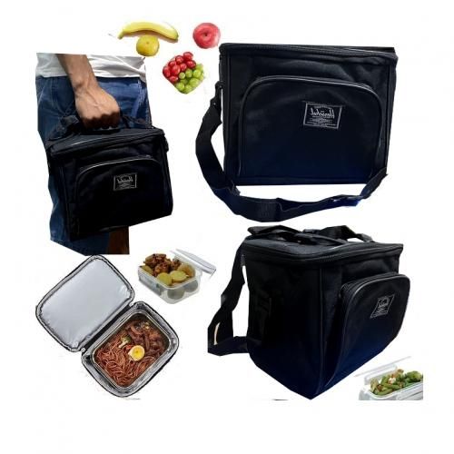 SAC repas  goûter lunch BOX NOIR 2022
 Fiche Technique et Prix au Maroc