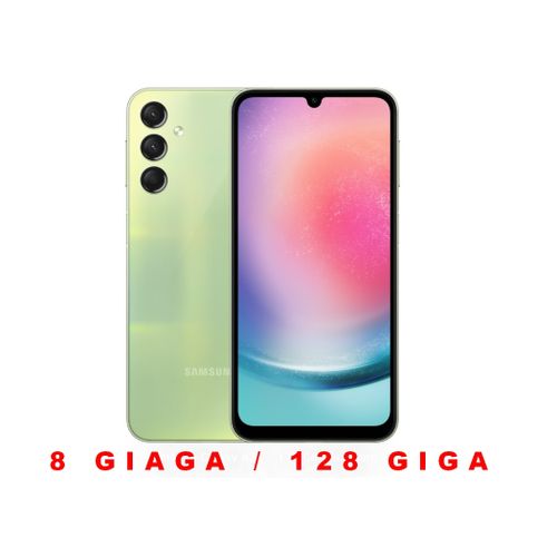 Samsung Galaxy A24 6.6" 4G LTE (8GB RAM + 128GB ROM) - 50 Mpx - Vert
 Fiche Technique et Prix au Maroc