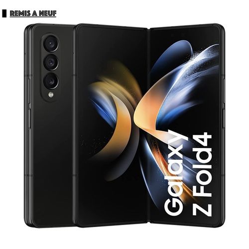 Samsung Galaxy Z Fold 4 (12 Go / 256 Go) AMOLED 120Hz 7.6" - Black (Noir) - Remis a neuf
 Fiche Technique et Prix au Maroc