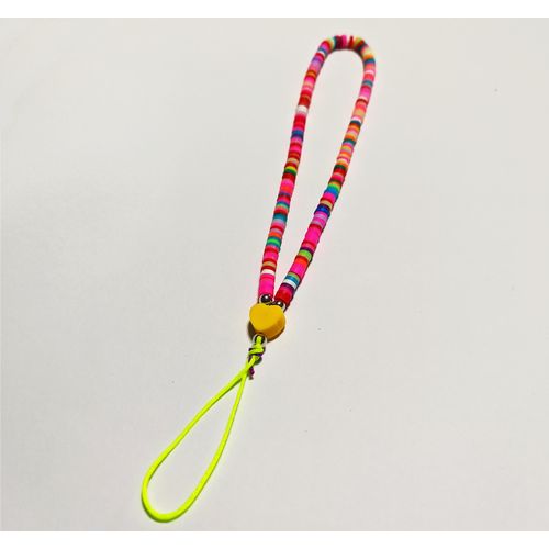 Sangle Lanière Phone Strap Avec Coeur Et Perles BY ELEGANCY CORNER
 Fiche Technique et Prix au Maroc