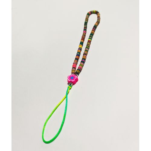 Sangle Lanière Phone Strap Avec Fleur Et Perles BY ELEGANCY CORNER
 Fiche Technique et Prix au Maroc