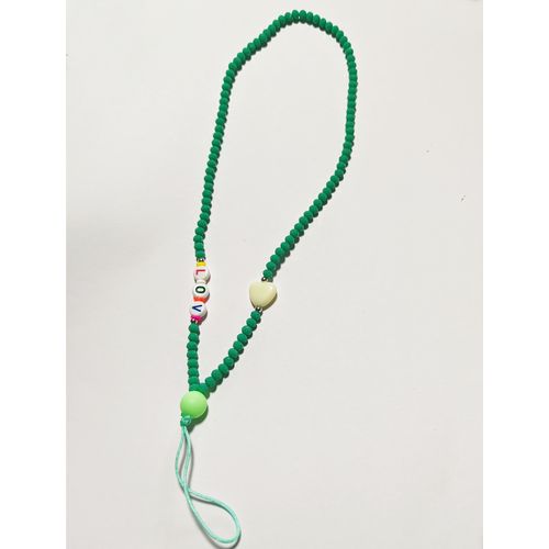 Sangle Lanière Phone Strap Avec Love Coeur Et Perles BY ELEGANCY CORNER
 Fiche Technique et Prix au Maroc