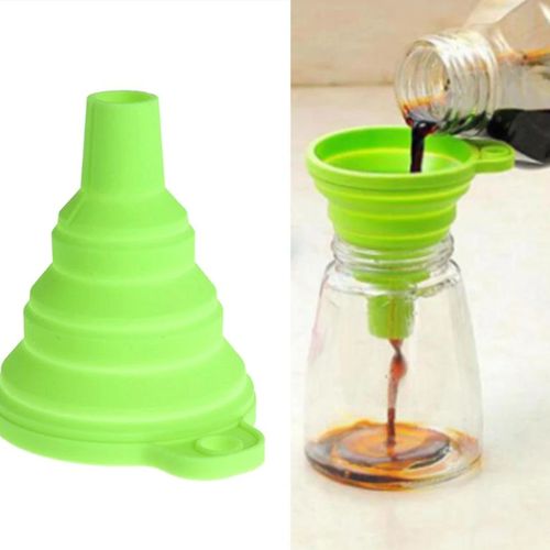 Silicone entonnoir trémie cuisine outil de remplissage d'eau entonnoir mignon pratique maison cuisine outil Gadget
 Fiche Technique et Prix au Maroc