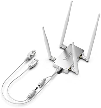 VONETS AC1200 Mini pont sans fil double bande Ethernet/répéteur WiFi/routeur Ethernet RJ45 vers WiFi avec 4 antennes externes, idéal pour les robots DVR, les appareils réseau PS3 VBG1200
 Avis, Fiche Technique et Prix au Maroc
