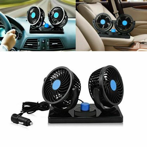 Ventilateur de refroidissement à double tête pour voiture, Refroidisseur d'air
 Fiche Technique et Prix au Maroc