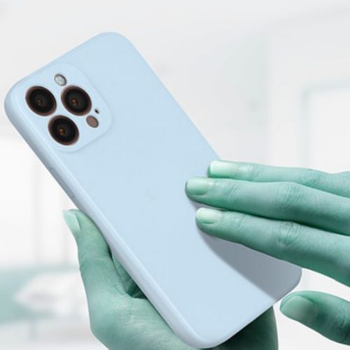 iPhone 11 pro max, pochette Dane agréable touche confort,Case Bleu ciel
 Fiche Technique et Prix au Maroc