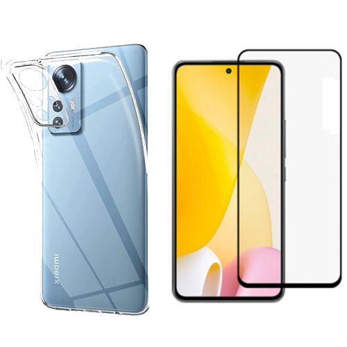 pochette transparent pour Xiaomi 12T / 12T pro avec Verre Trempé écran Protecteur
 Fiche Technique et Prix au Maroc