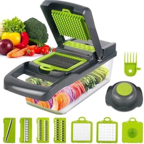 Ensemble de trancheuse Mandoline réglable de de légumes et de fruits 7 en 1
 Fiche Technique et Prix au Maroc