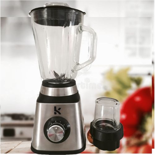 Kenz Blender Mixeur Blender Bol En Verre 1.5L+ Moulinette A Épices SF7428 article 428
 Fiche Technique et Prix au Maroc