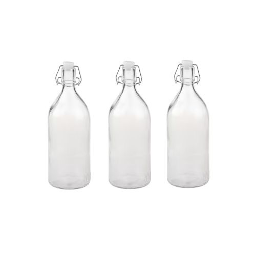 3 Bouteilles en verre avec bouchons (0.5 litres)
 Fiche Technique et Prix au Maroc