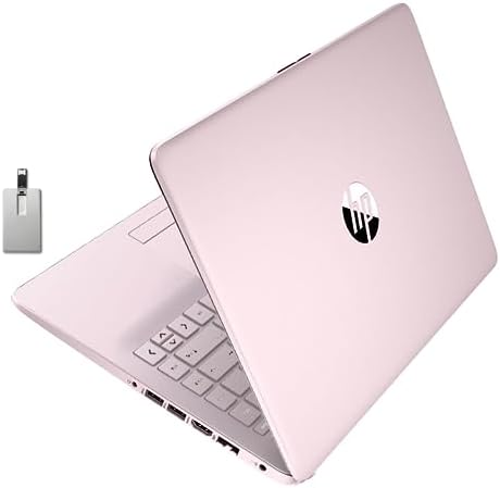 Ordinateur portable HP Stream 14" HD SVA 2021, processeur Intel Celeron N4000, 4 Go de RAM, 64 Go de mémoire flash eMMC, Intel UHD Graphics 600, 1 an de bureau, Bluetooth, Win 10S, rose rose, carte USB SnowBell 128 Go
 Fiche Technique et Prix au Maroc