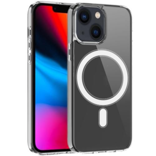 Coque iPhone 14 Plus Magsafe Acrylique Transparent PC + TPU (Transparent)
 Fiche Technique et Prix au Maroc