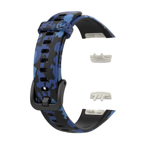 Bande de remplacement Bracelet Bleu camouflage pour Huawei Band 6
 Fiche Technique et Prix au Maroc
