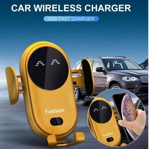WIRELESS CHARGER Support de chargeur sans fil pour voiture,Charge rapide,Rotation 360°
 Fiche Technique et Prix au Maroc