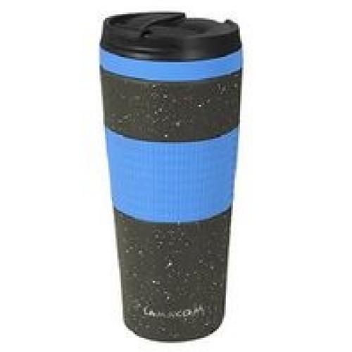 Lamacom Mug thermos isotherme Haute qualité - Beau design - 420 ML - Gris & BLEU
 Fiche Technique et Prix au Maroc