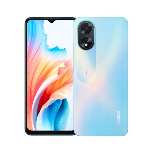 Oppo A18 (4Go+128Go) - 90Hz Ecran Sunlight-5000mAh -RAM+ jusqu'à 4Go - Glowing Blue
 Fiche Technique et Prix au Maroc