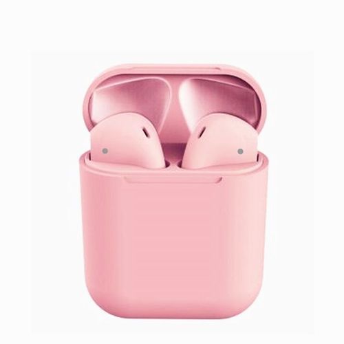 TWS I12 écouteurs Bluetooth sans fil, wireless earphones pour IOS et Android -rose
 Fiche Technique et Prix au Maroc