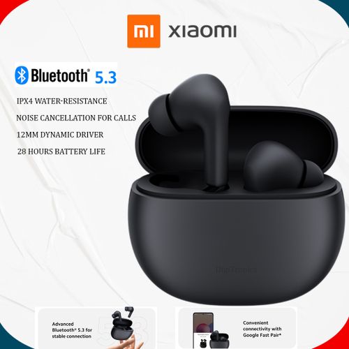XIAOMI Redmi Buds 4 Active - BL® 5.3 - Up to 28 hours - Noise Cancelling - Waterproof
 Fiche Technique et Prix au Maroc