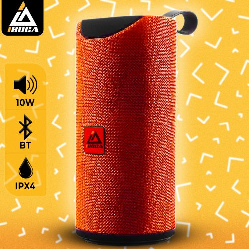 iboga Haut-Parleur Bluetooth portable étanche sans fil Haut-parleur stéréo Etranche Orange
 Fiche Technique et Prix au Maroc