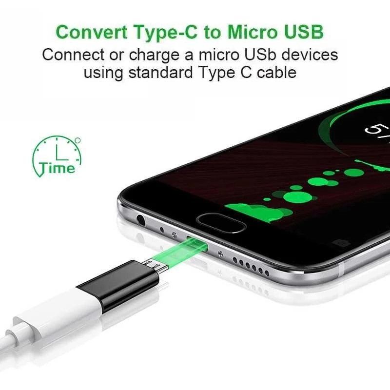 Adaptateur USB C Femelle vers USB Mâle, Connecteur Câble Chargeur Type C, Adaptateur USB Type C