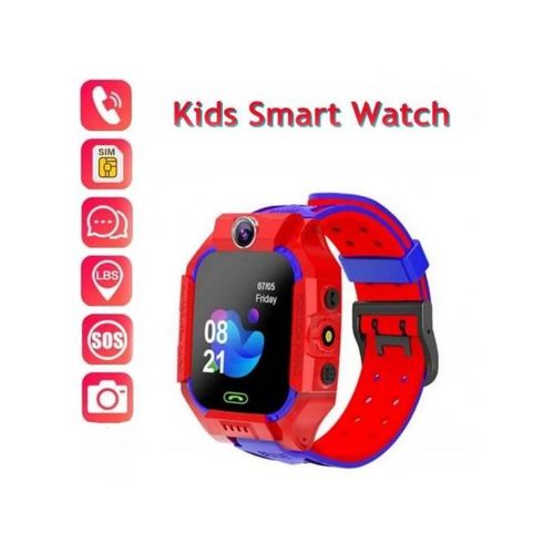 Montre intelligente smart pour enfants avec Sim et GPS BT Vidéo Appel
 Fiche Technique et Prix au Maroc