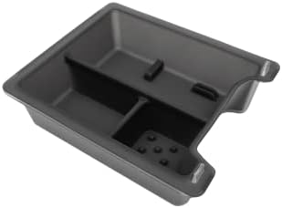 JOWUA Compatible 2021 - 2023 Tesla Model 3 Model Y pour console centrale, accessoires de rangement en silicone lavable avec console de rafraîchissement Model 3 Model Y, conception de transmission de la lumière à 360° (3 compartiments, gris translucide)
 Fiche Technique et Prix au Maroc