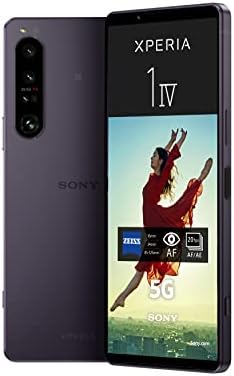 Sony Xperia 1 IV XQ-CT72 5G Dual 256 Go 12 Go de RAM débloqué en usine (GSM uniquement | Pas de CDMA – non compatible avec Verizon/Sprint) GSM Global Model, téléphone portable – Violet
 Fiche Technique et Prix au Maroc