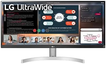 LG Écran d'ordinateur UltraWide WFHD 29 pouces FHD 1080p 29WN600-W, IPS avec compatibilité HDR 10, Argent
 Fiche Technique et Prix au Maroc
